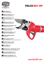 Felco 801-HP Manual De Instrucciones