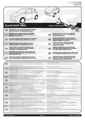 ECS Electronics SZ-017-BB Instrucciones De Montaje