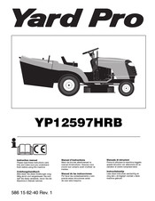 Yard Pro YP12597HRB Manual De Las Instrucciones