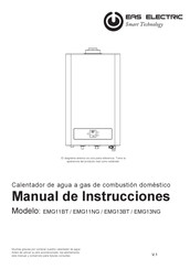 EAS ELECTRIC EMG11BT Manual De Instrucciones