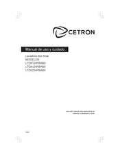 Cetron LTD8124PBAB0 Manual De Uso Y Cuidado