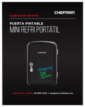 Chefman RJ48-BLACK-DE-4-MX Manual De Instrucciones