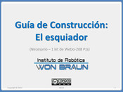 VON BRAUN El esquiador Guia