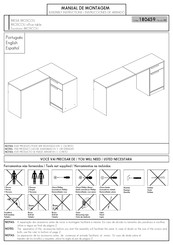 Panorama Móveis MOSCOU 180459 Instrucciones De Armado