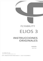 Flyability ELIOS 3 Instrucciones Originales