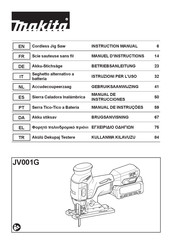 Makita JV001G Manual De Instrucciones