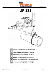 Ritmo UP 125 Manual De Instrucciones Y Mantenimiento