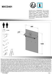 Forte MXCD401 Instrucciones De Montaje