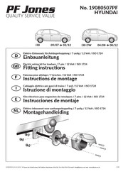 PF Jones 19080507PF Instrucciones De Montaje