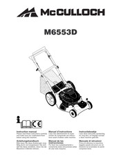 McCulloch M6553D Manual De Instrucciones