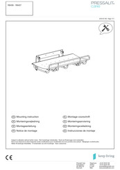 Pressalit Care R8406 Instrucciones De Montaje