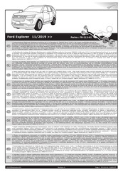 ECS Electronics FR-112-H1 Instrucciones De Montaje