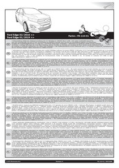 ECS Electronics FR-110-H1 Instrucciones De Montaje