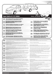 ECS Electronics OP-039-BL Instrucciones De Montaje