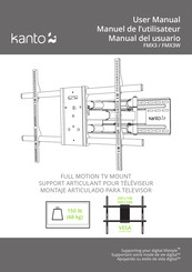 Kanto FMX3W Manual Del Usuario