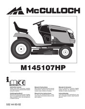 McCulloch M145107HP Manual De Instrucciones