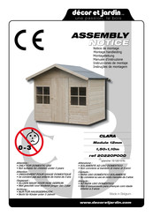 Décor et Jardin CLARA Instrucciones De Montaje