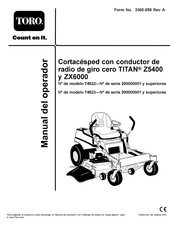 Toro 74822 Manual Del Operador