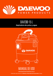 Daewoo POWER PRODUCTS DAVC90-15 Manual De Uso