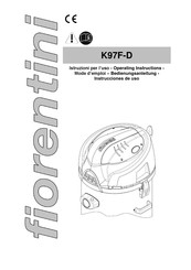 FIORENTINI K97F-D Instrucciones De Uso