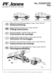 PF Jones 19100551PF Instrucciones De Montaje