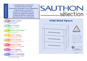 SAUTHON selection PURE SILEX TQ161A Folleto Técnico