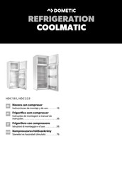 Dometic WAECO CoolMatic HDC 225 Instrucciones De Montaje Y De Uso