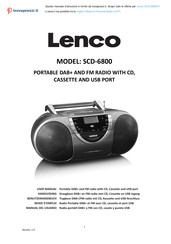 Lenco SCD-6800 Manual Del Usuario