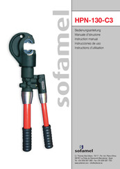 Sofamel HPN-130-C3 Instrucciones De Uso