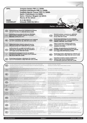 ECS Electronics OP-052-D1 Instrucciones De Montaje