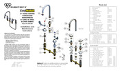 T&S B-2800 Serie Instrucciones De Instalación Y Mantenimiento