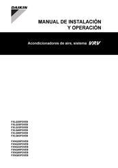 Daikin FXNQ50P2VEB Manual De Instalación Y Operación