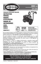 Simpson MS60763-S Manual De Instrucciones