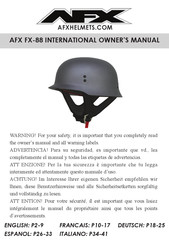 AFX FX-88 Manual Del Usuario
