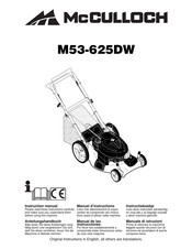 McCulloch M53-625DW Manual De Instrucciones