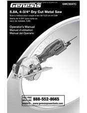 Genesis GMCS547C Manual Del Operario