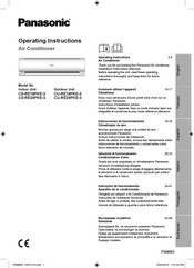 Panasonic CS-RE24PKE-3 Manual De Instrucciones