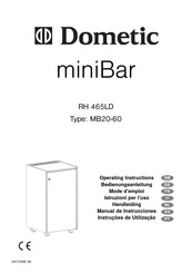 Dometic miniBar RH 465LD Manual De Instrucciones