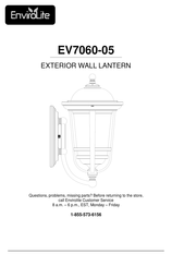 Envirolite EV7060-05 Instrucciones De Montaje