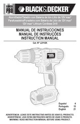 Black and Decker LD112K Manual De Instrucciones