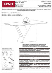 HENN SE193-507 Instrucciones De Montaje