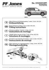 PF Jones 19250553PF Instrucciones De Montaje