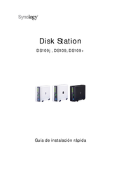 Synology Disk Station DS109j Guía De Instalación Rápida