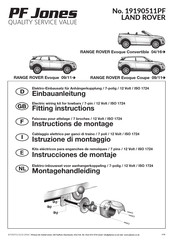 PF Jones 19190511PF Instrucciones De Montaje