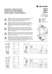 Allen-Bradley 190S-E Instrucciones