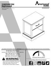 Ameriwood HOME 5580500COM Instrucciones De Montaje