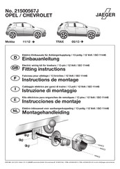 Jaeger 21500567J Instrucciones De Montaje