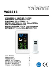 Velleman WS8818 Manual Del Usuario