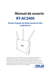 Asus RT-AC2400 Manual De Usuario