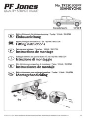 PF Jones 19320508PF Instrucciones De Montaje